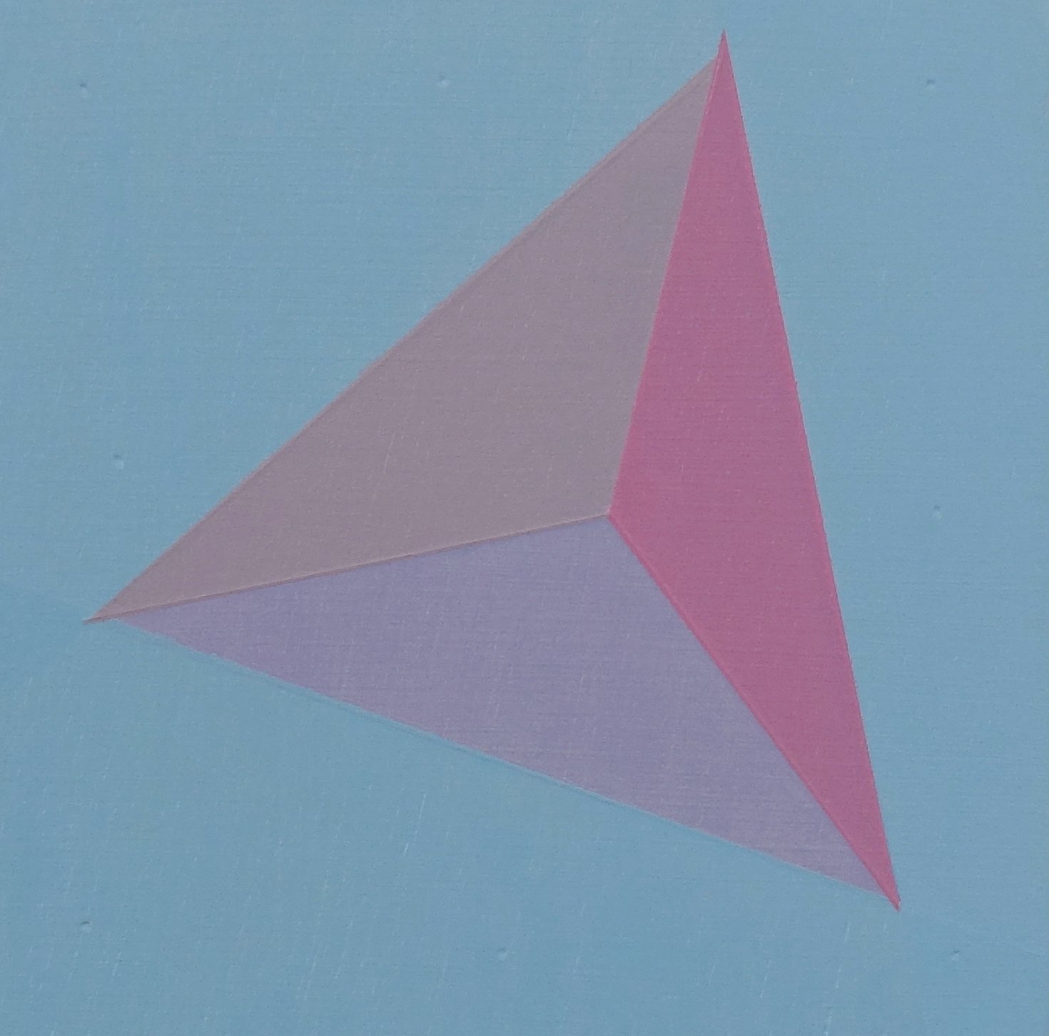 PS90, 2025, acrylic on wood board, 4"x 4"