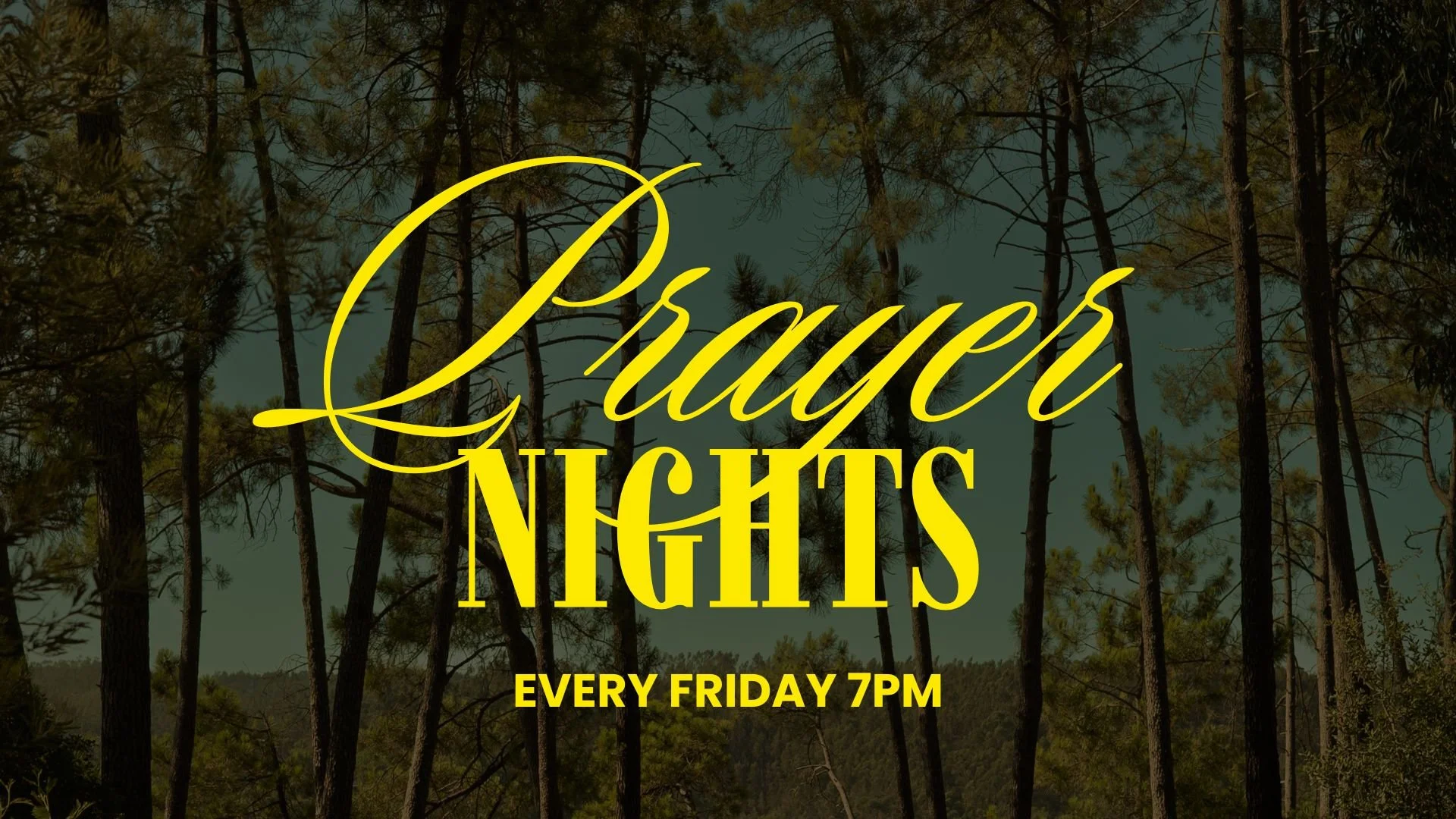 Friday Night Prayer 