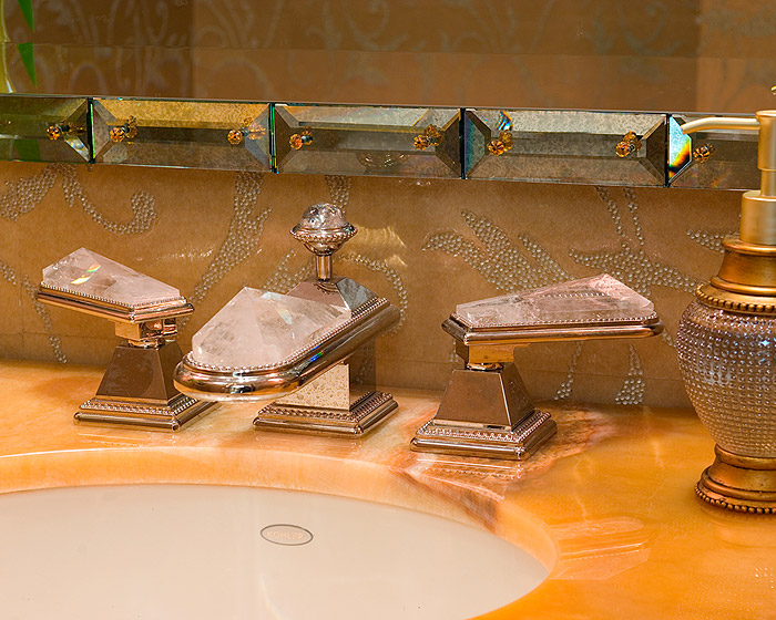 Custom Faucet and Knobs