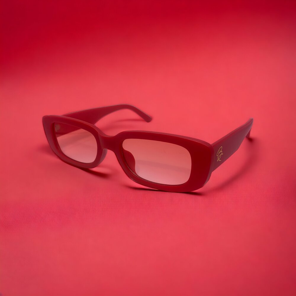 Bel Air Red Enigma Sunglasses — Bel Air Clothing