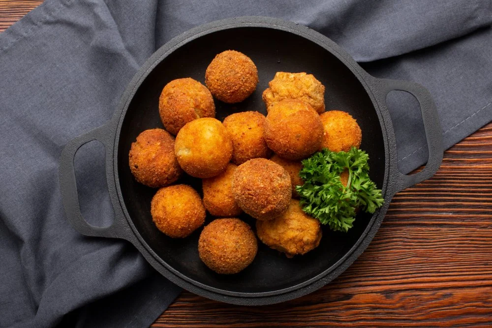 Mushroom Arancini Balls: A Crispy Italian Favourite Full of Rich Flavour