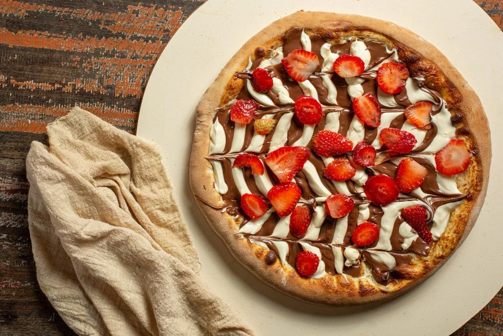 dessert pizza
