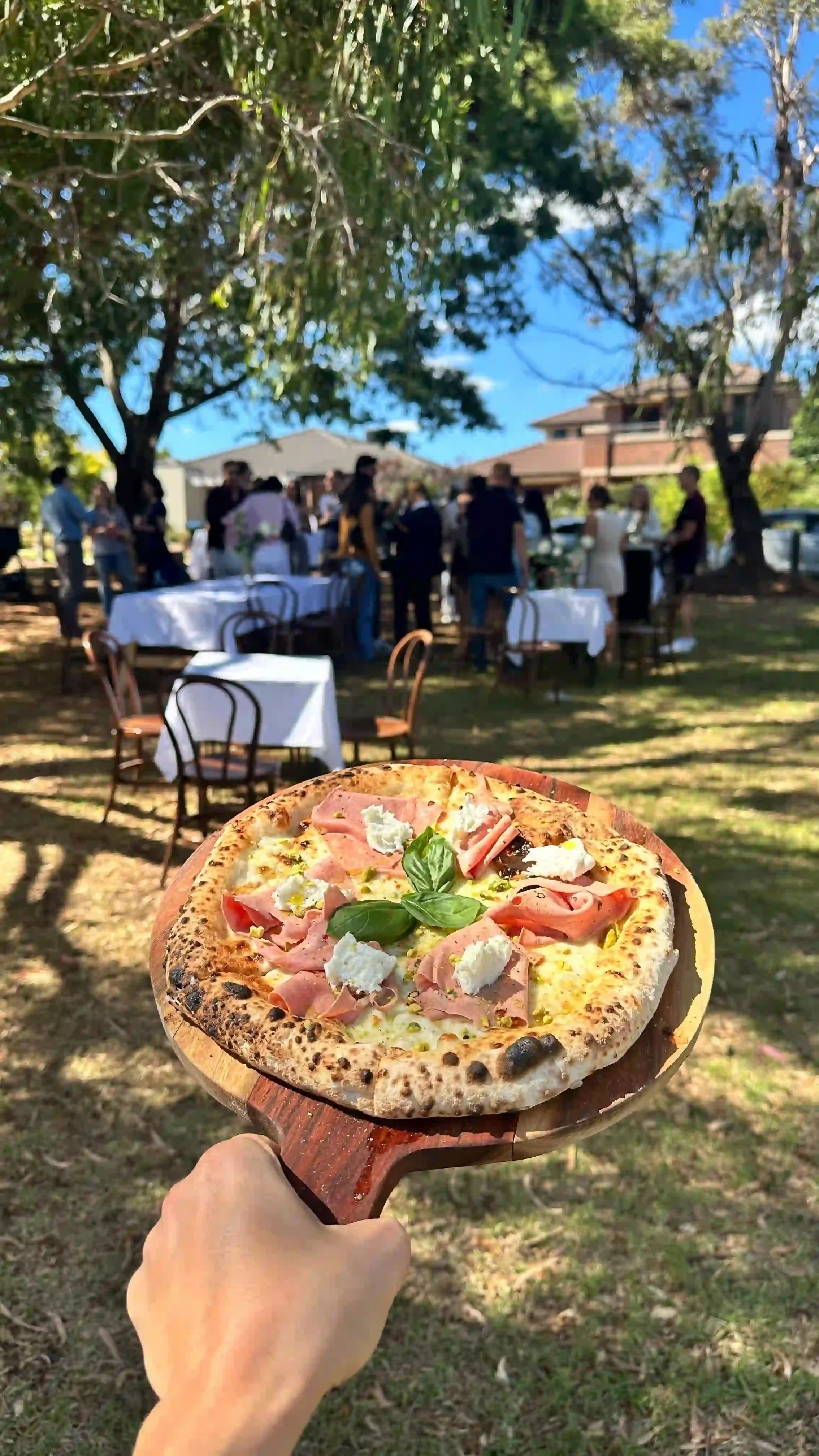 Live pizza catering in Melbourne