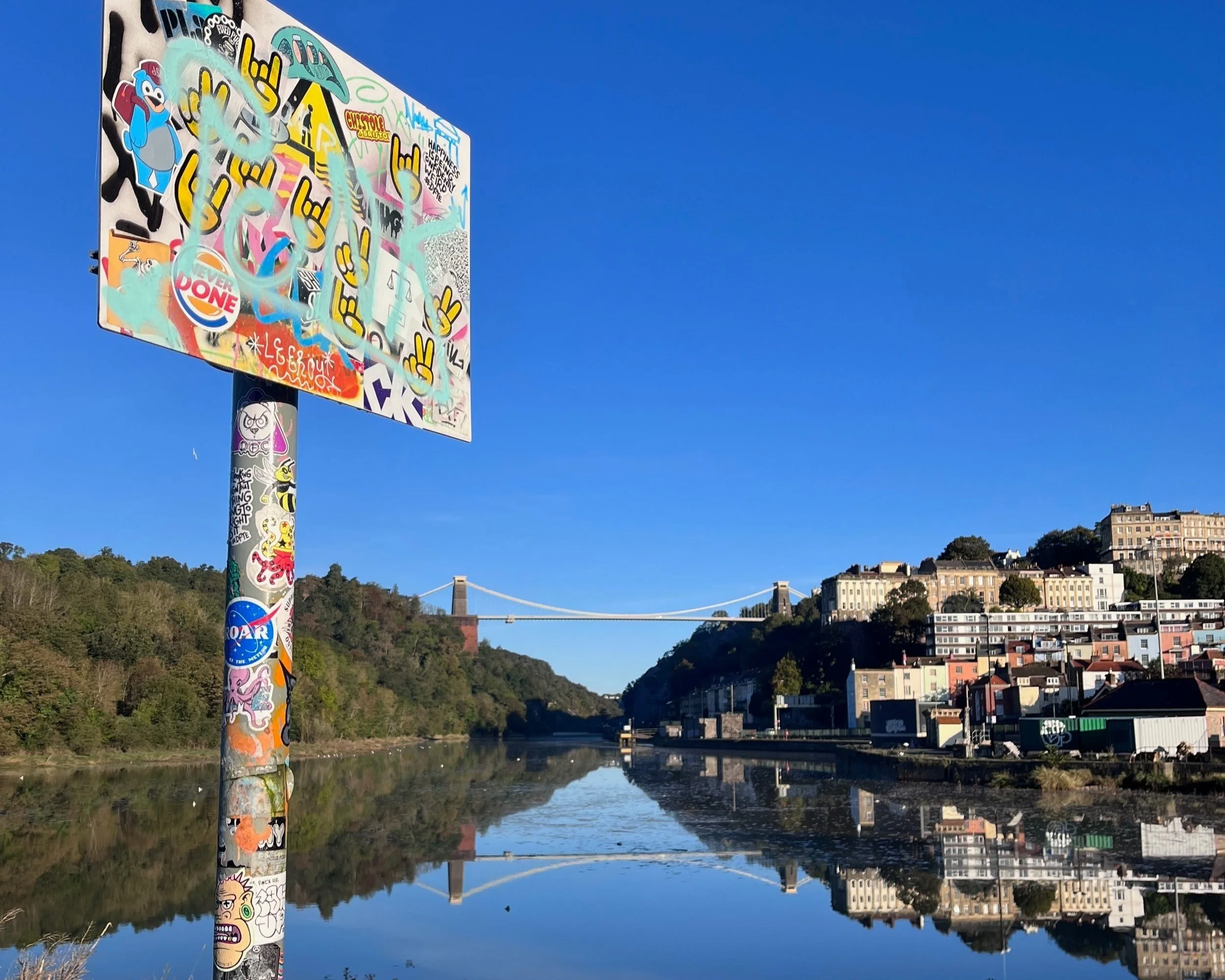 Clifton Suspension Bridge over the Avon Gorge in Bristol