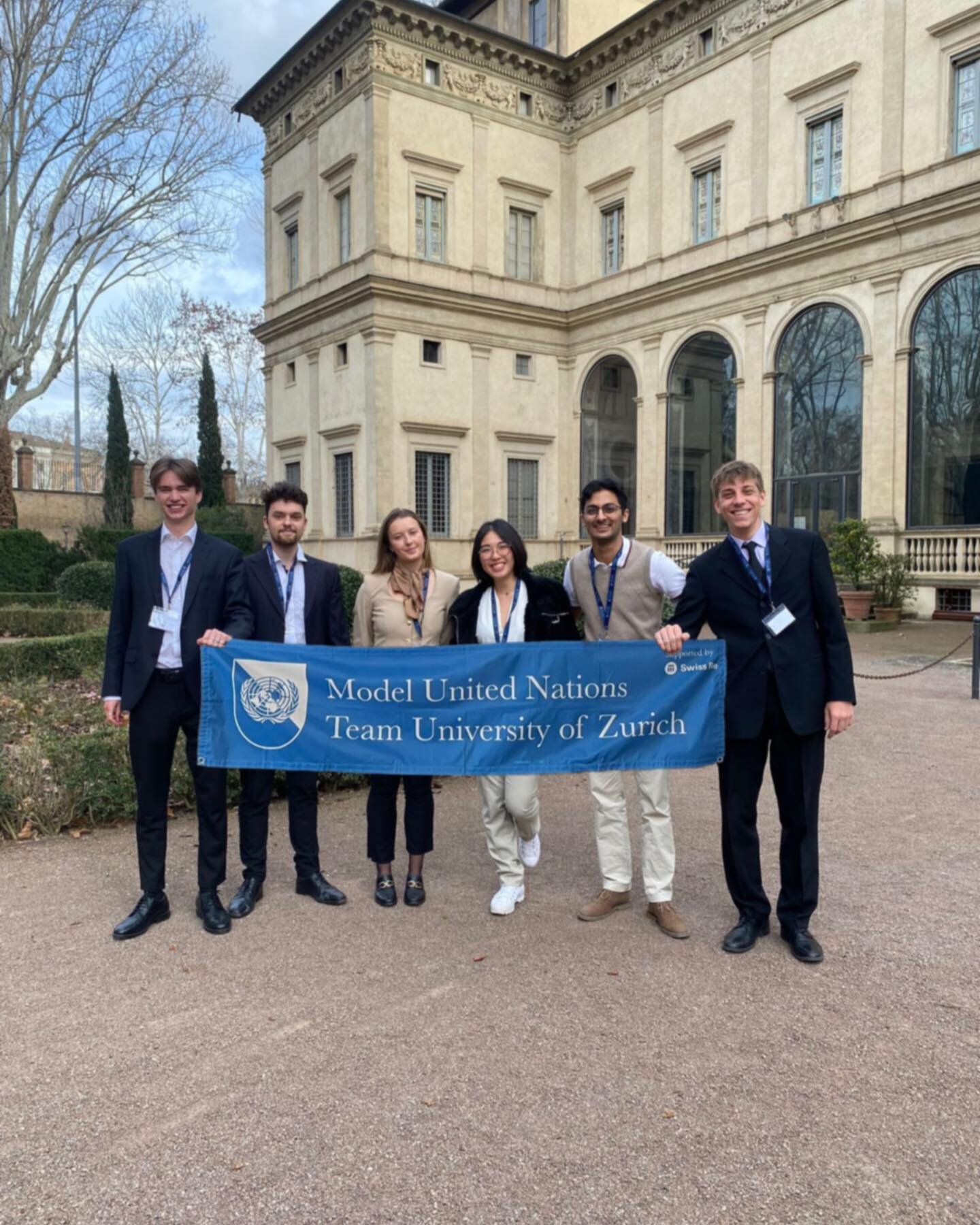 - JCUMUN 2024 Recap -

From February 22nd to 25th, the MUN Team UZH had the privilege of participating in the John Cabot University Model United Nations conference held in Rome!

During the Opening Ceremony, we were honoured to listen to a speech fro