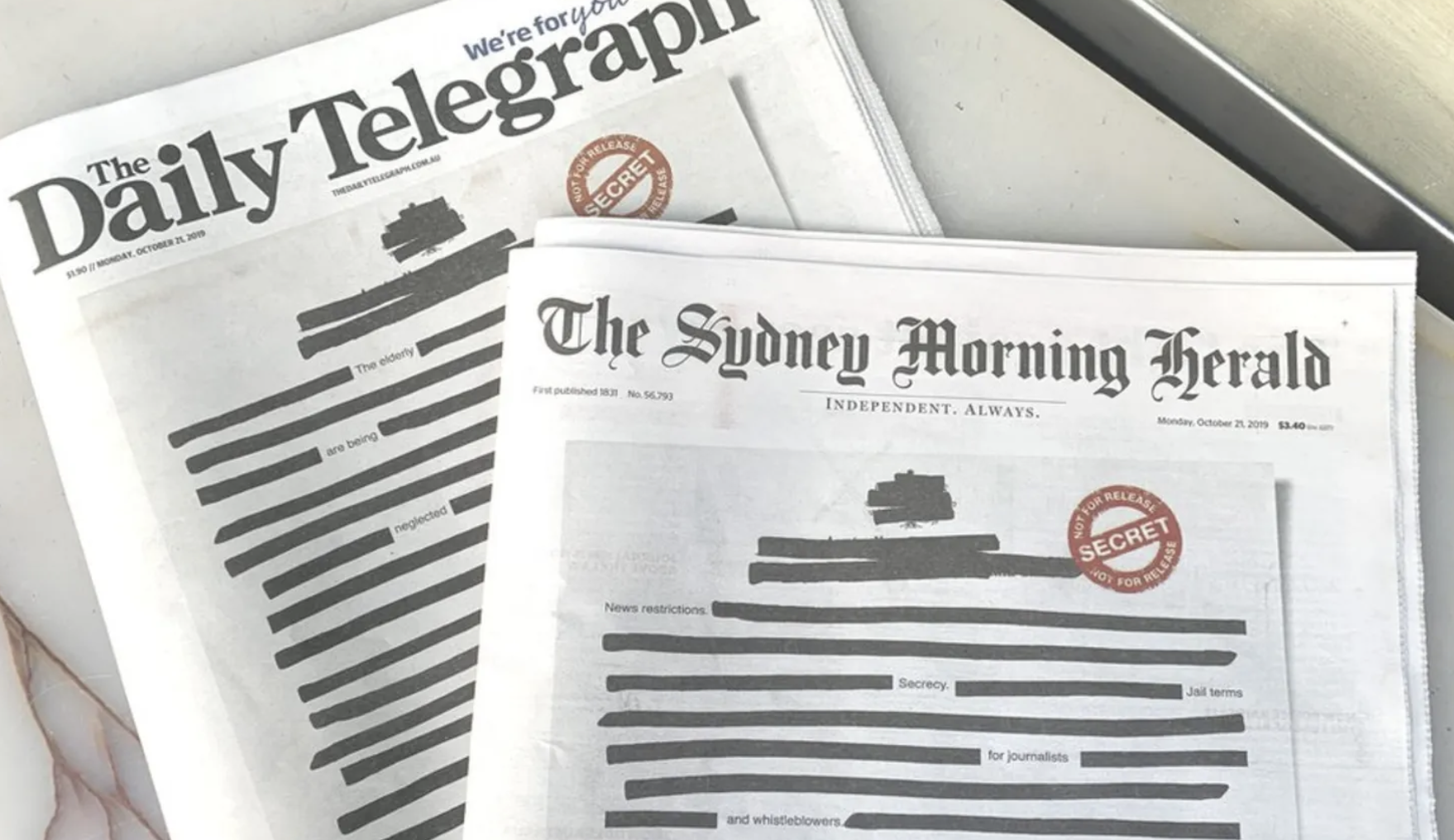 The freedom of press and protection of whistleblowers