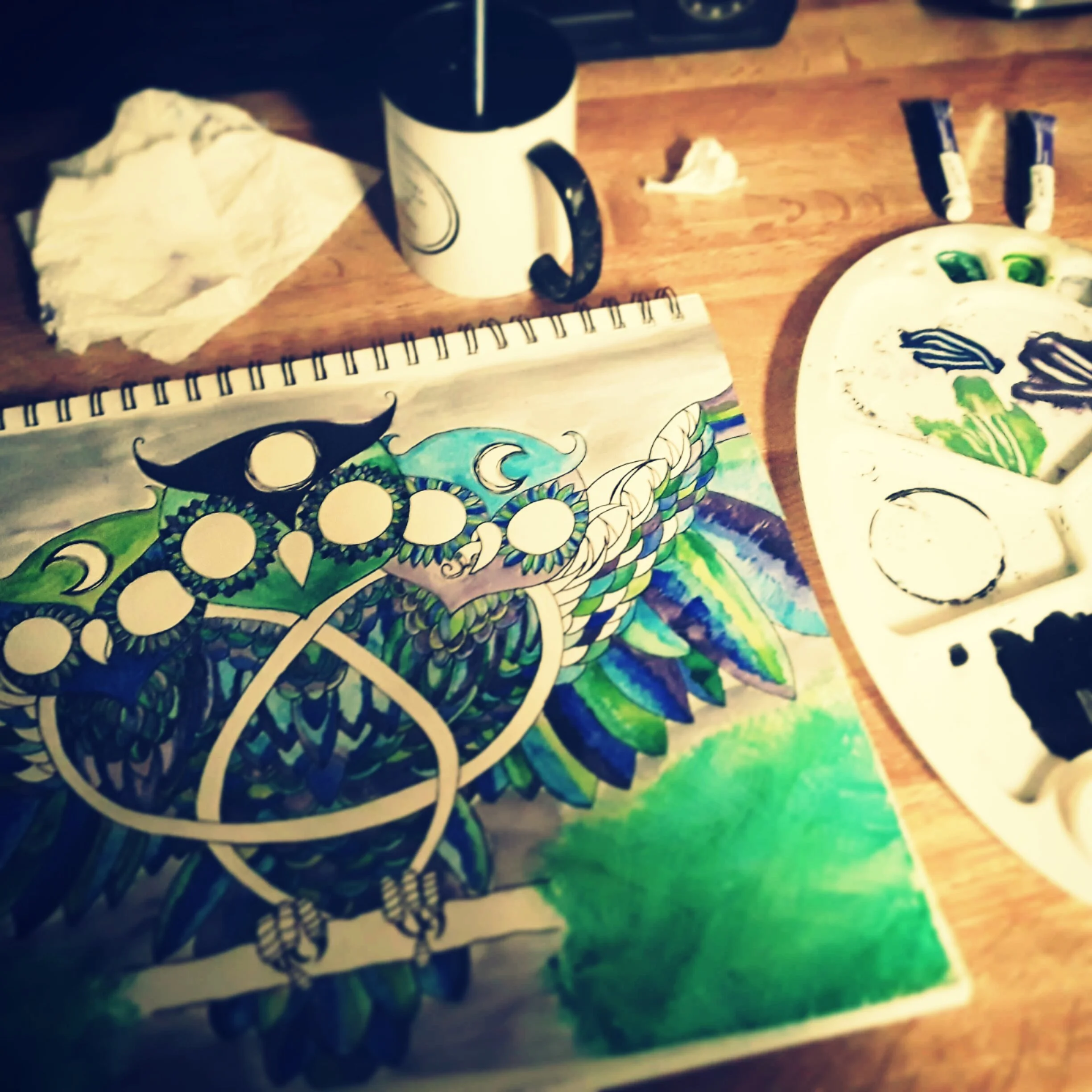 Paint, Prints, & Collage