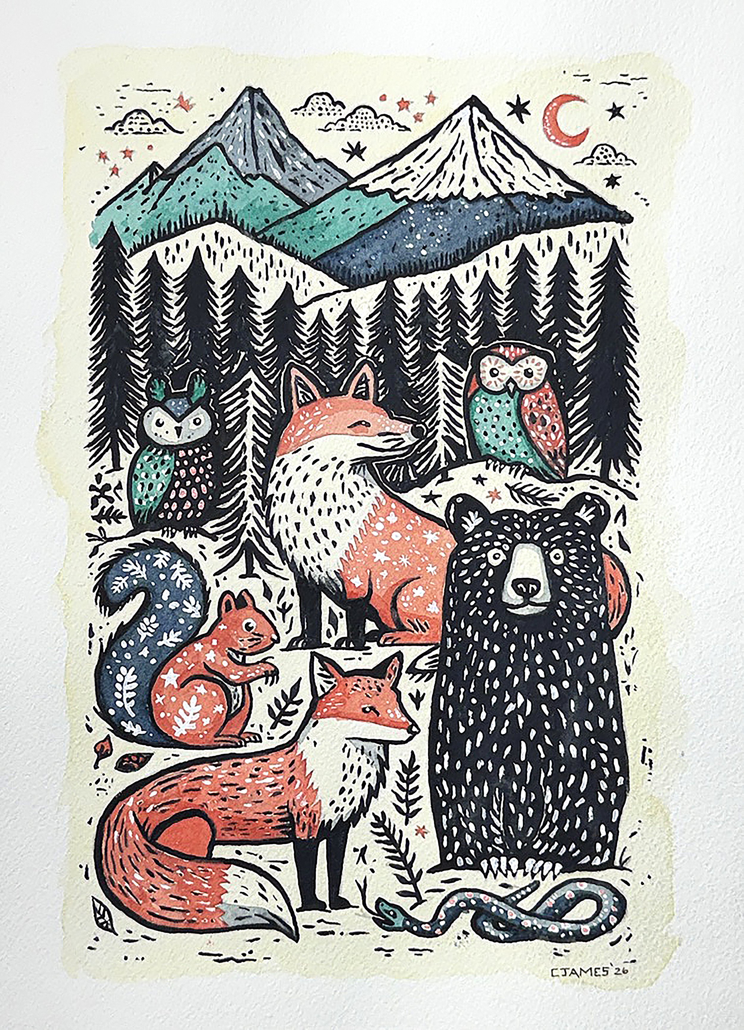 Enchanted Forest Council ($450 + shipping)