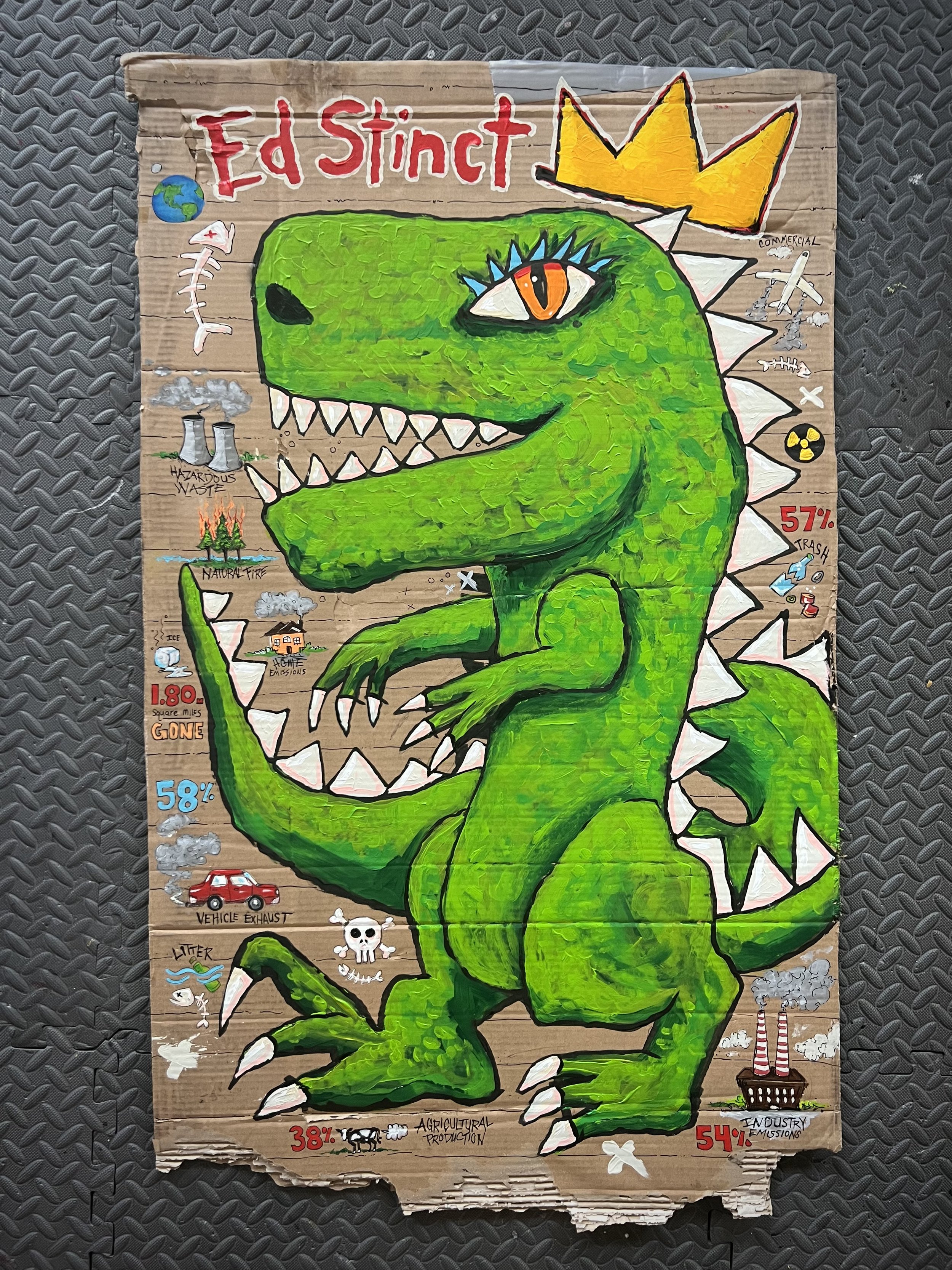 "Ed Stinct" (SOLD at Show)