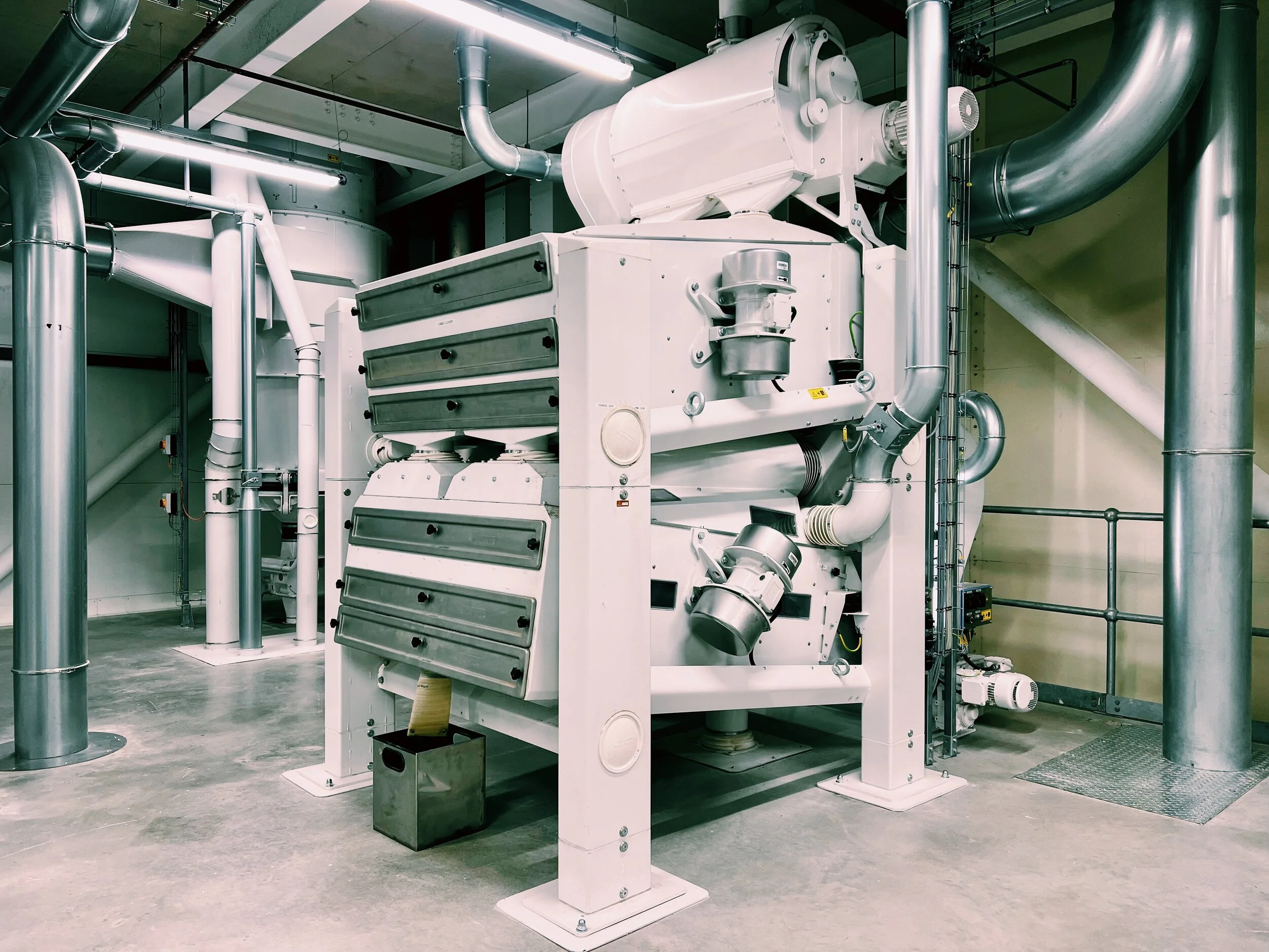 Wright's Flour Mill, Harlow, Wheat Silo