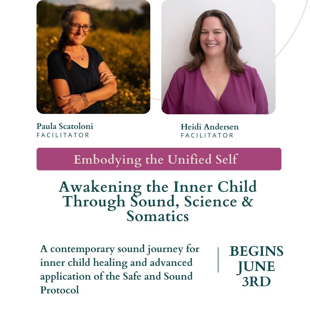 We are doing it again! Next round of &ldquo;Embodying the Unified Self&rdquo; starts Monday, June 3rd! ✨

Are you interested in blending modern science with ancient wisdom? 🌈  Join us for Embodying the Unified Self: Awakening the Inner Child through