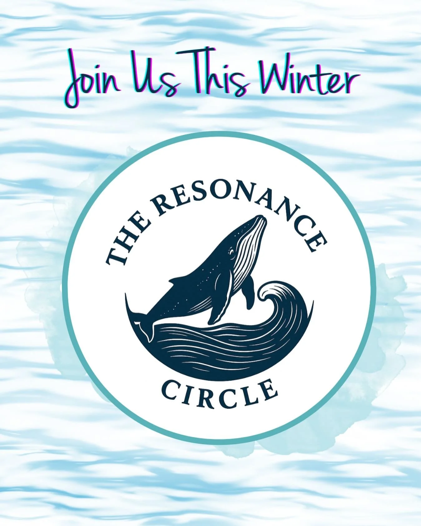 🐋 The Resonance Circle is now open for Winter 2026 registration! 🐋

Join us for a 6-person group journey through the Safe and Sound Protocol &mdash; rooted in resonance, relationship, and the rhythms of the natural world.

Designed to gently re‑tun