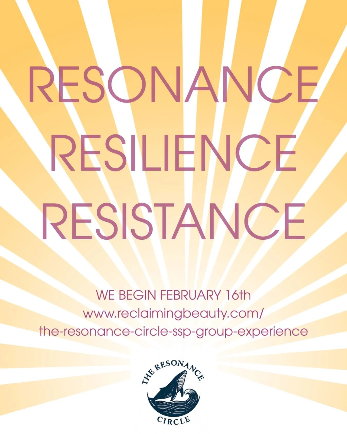 RESONANCE. RESILIENCE. RESISTANCE.

🔥 We are living in tender, demanding times. Many of us are holding grief, anger, and deep fatigue in our bodies&mdash;while still loving, caregiving, imagining, and showing up for what matters most.

To meet this 