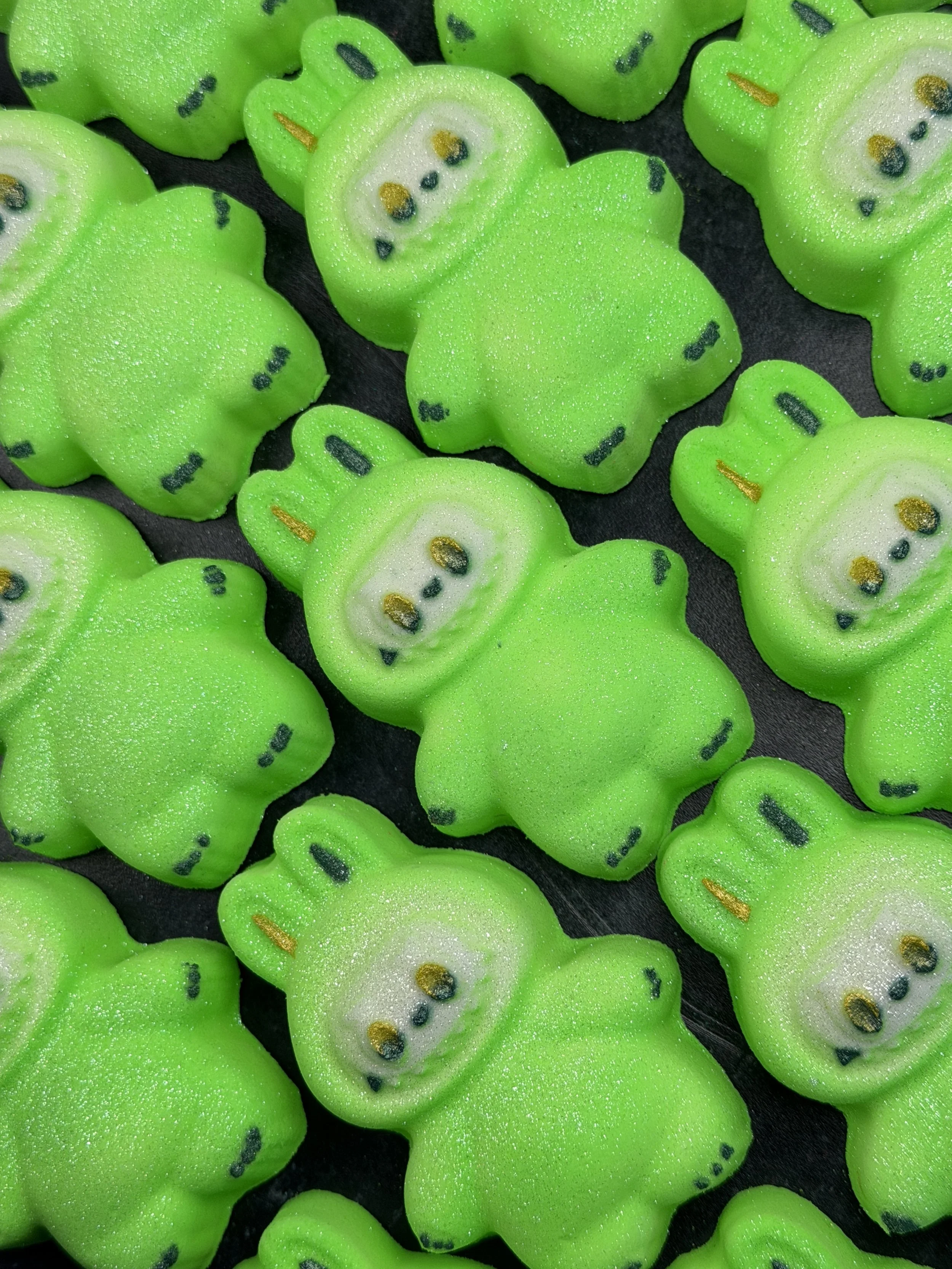 Bath Bomb | Mini Labubu Green