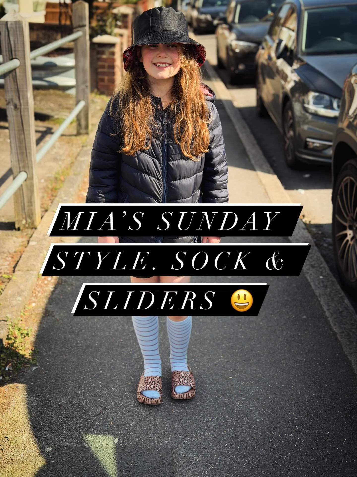 Mia chose the outfit&hellip; and we&rsquo;re just here to admire the confidence 😂

Socks and sliders made the final cut yesterday &mdash; bold, unapologetic, and completely her. Honestly, we love that she just wears what feels right, no overthinking