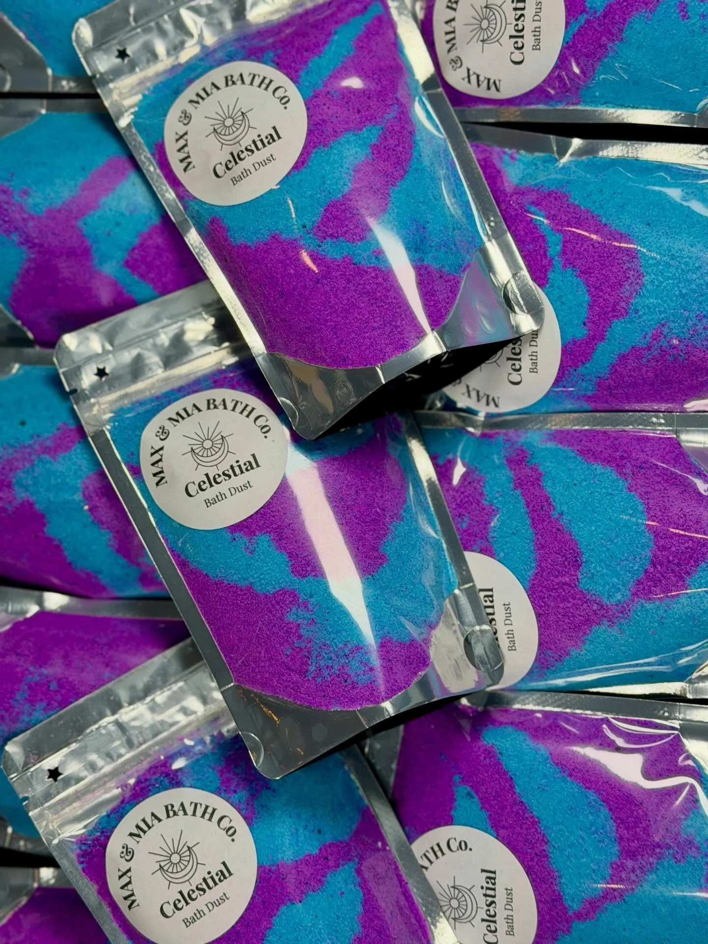 💜 Time to switch off&hellip;

Meet Celestial Bath Dust &mdash; your go-to soak for slow evenings and dreamy unwind moments ✨

Sprinkle it across your bath and watch deep purples and blues swirl and foam across the water&hellip; like your own little 