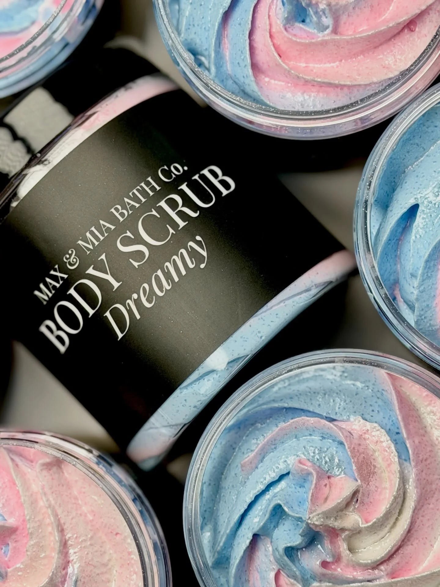 📸 Instagram Post

Drift into something a little&hellip; Dreamy 💭✨

This is your sign to stop rushing your showers and actually enjoy them for once.

Our Dreamy Whipped Body Scrub is a soft swirl of pastel pink and blue that looks as good as it feel