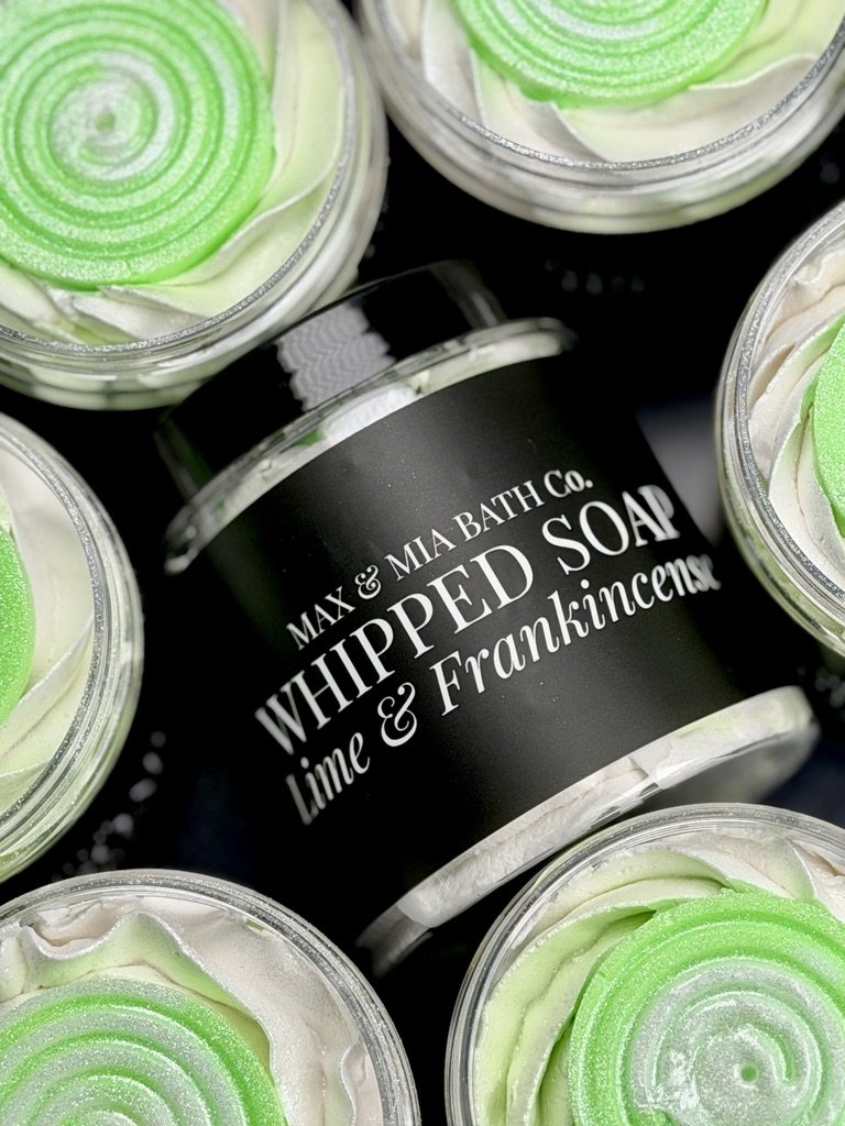 Whipped Soap | Lime & Frankincense