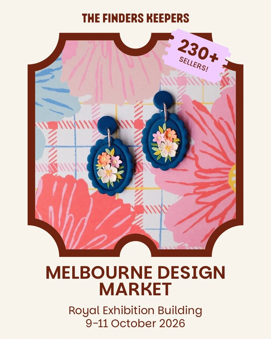 Super exciting news!!! 🥹 You&rsquo;ll be able to find me at the @thefinderskeepersmarket this October!! 

This is such a massive milestone for me, I am so beyond excited to debut at one of my absolute bucket list markets this year. It&rsquo;s a drea