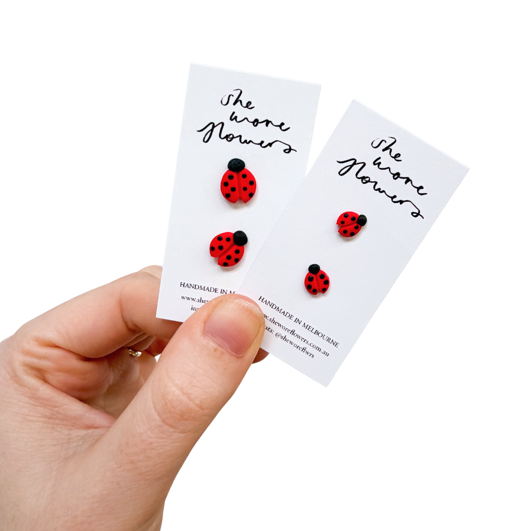 Ladybird Studs