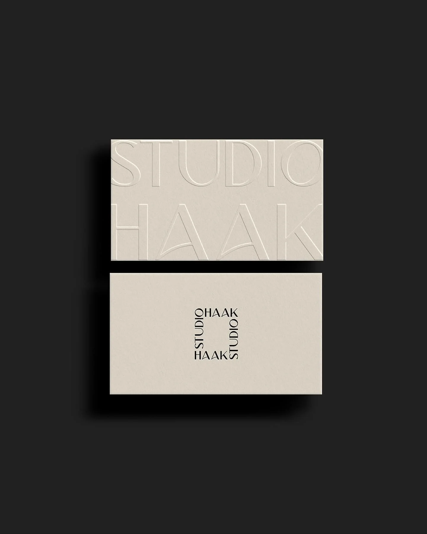 Delighted to be sharing more from this sleek and assured rebrand for the brilliant @studiohaak.interiors; delivering quietly luxurious and contemporary interiors with an eclectic edge. 
With Melissa’s South African heritage playing out in her