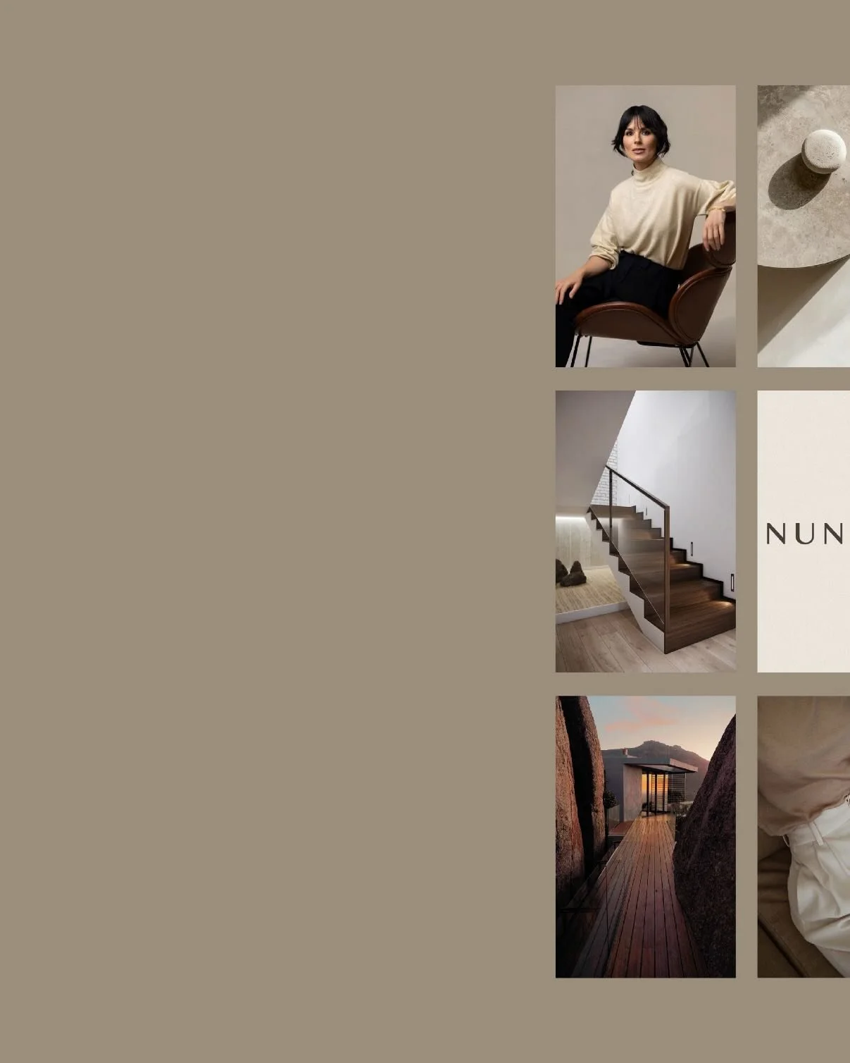 From &lsquo;Cape Sunset&rsquo; to &lsquo;Deep Ocean&rsquo; and &lsquo;Elephant&rsquo;.

Intricately weaving the colours of South Africa deep into the heart of this Brand Identity. 

Born and raised there, it&rsquo;s unrivalled senses of warmth, affec