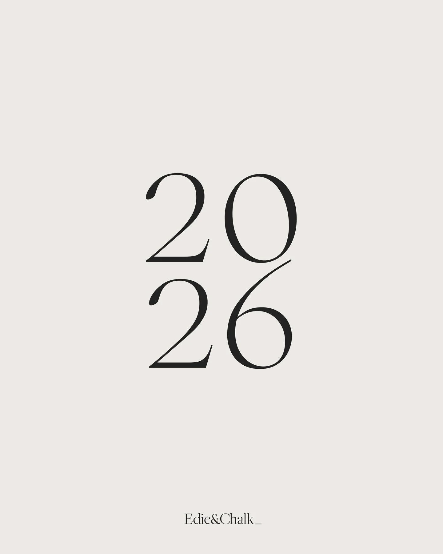 2026 - The year of the horse and one to move forward with courage, grace and quiet confidence. 

After a little break away, I&rsquo;m back, feeling rested, restored and excited for what 2026 has in store.  If you would like to discuss a brand design 