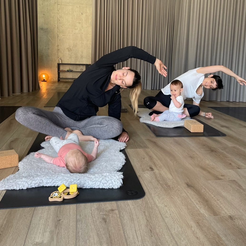 This week, Mum &amp; Baby Yoga class with @oriana_yoga is back, every Thursday 11am 🐣

Deepen the bond between you and your baby as you enjoy a gentle postnatal Yoga class with a focus on strengthening your pelvic floor, abdomen and core muscles. Me