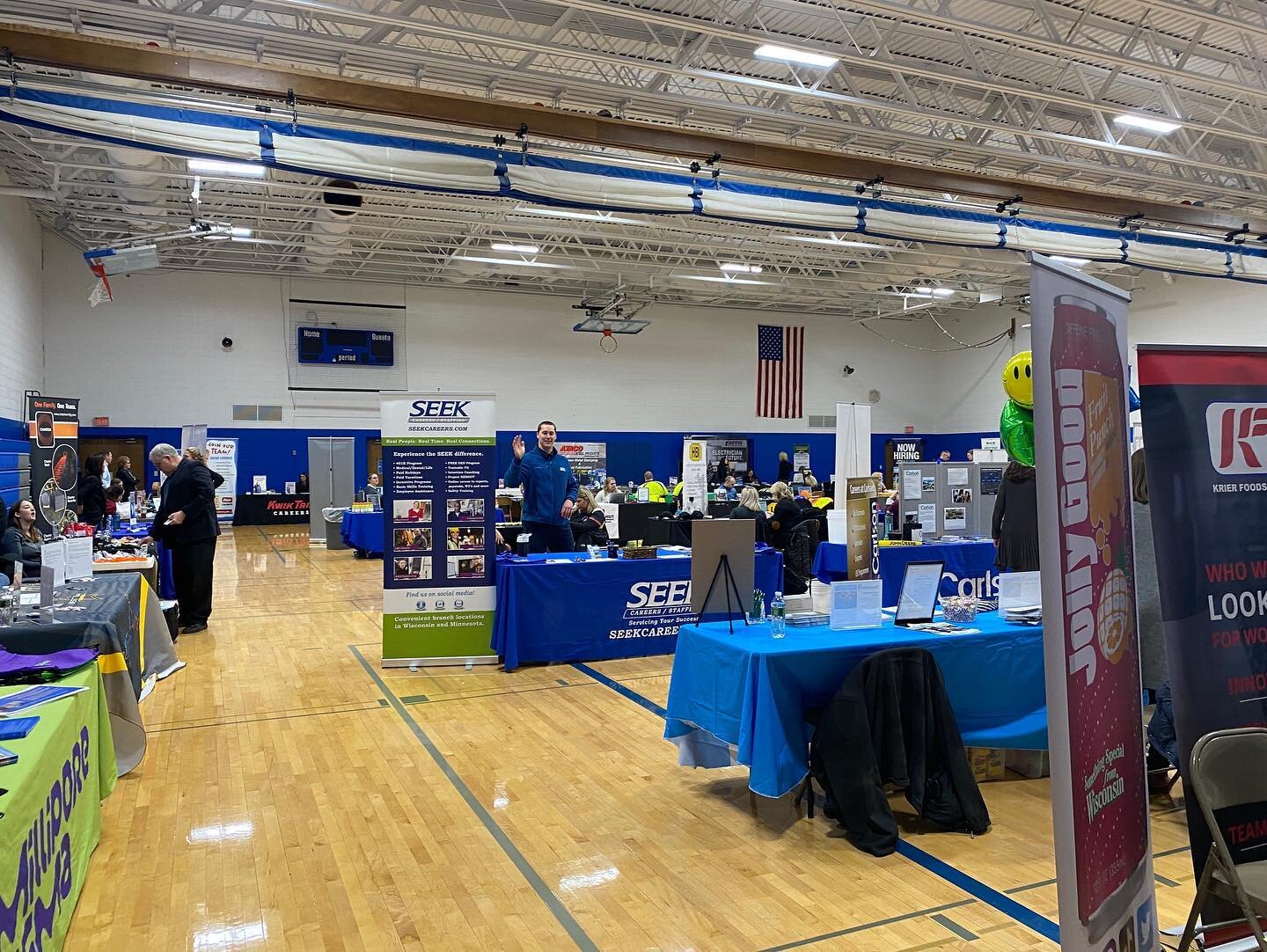 Come scope out the Job Fair today until 4 pm! There are 50 employers with over 100 available job opportunities for you to explore. See you soon!