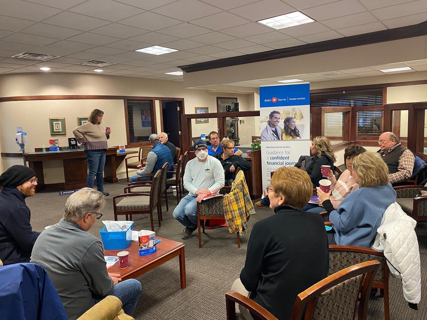 We had a great time at the Quarterly Membership meeting. Thank you to Brenda Mueller at BMO Harris for hosting and and Blaine Werner with EMS Educate for sponsoring breakfast. We look forward to our upcoming Annual Meeting!