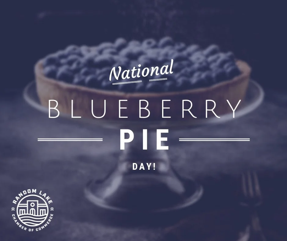 🫐🥧 Happy National Blueberry Pie Day! 🥧🫐

Mark your calendars and get ready to start perfecting your pies &mdash; our annual Random Lake Fall Family Fun Festival  is coming! 🍂🎉

📅 Save the Date: September 26th &mdash; a day full of fun, food, a