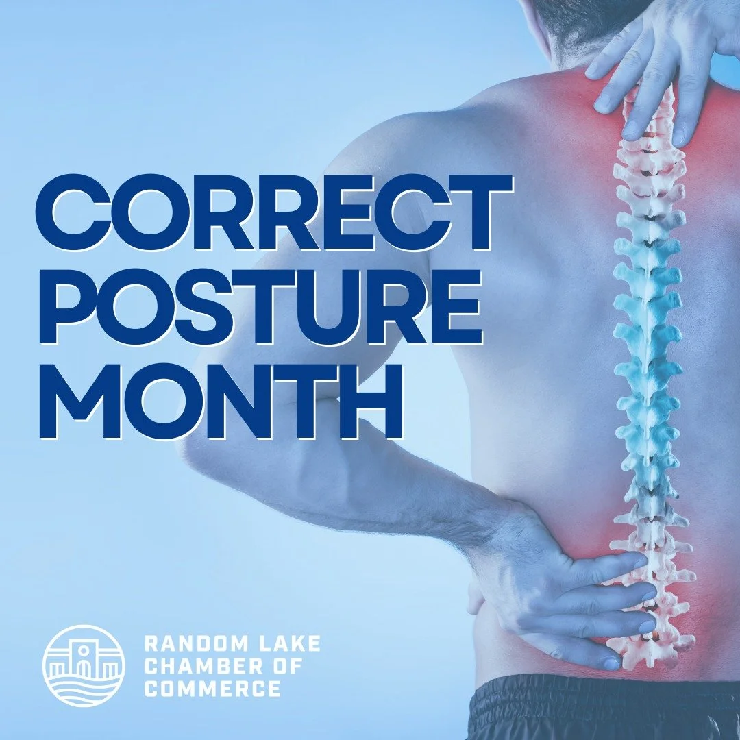 🧍&zwj;♂️ Correct Posture Month is your reminder to stand tall and take care of your body!

Good posture can make a big difference in how you feel every day&mdash;from reducing pain to improving overall wellness.

Looking for support? Check out our l