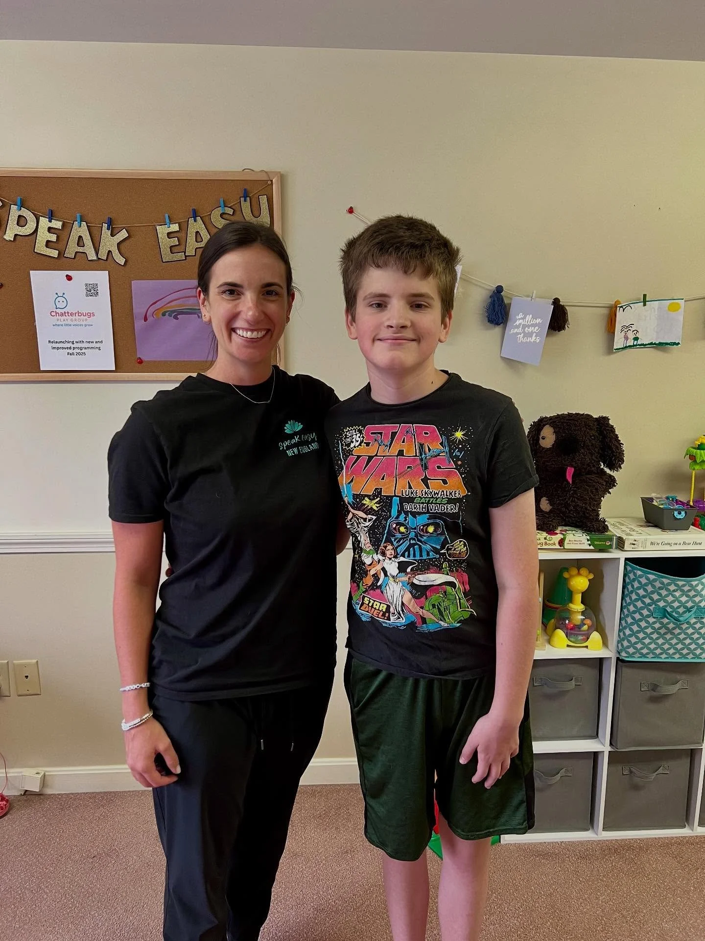 2025 ➡️ 2016

Sometimes kids are in and out of speech therapy, and sometimes they&rsquo;re not. This kid and this family have worked so hard on speech. We started with vowels in simple word shapes like &ldquo;hi&rdquo; and &ldquo;go&rdquo; and have m