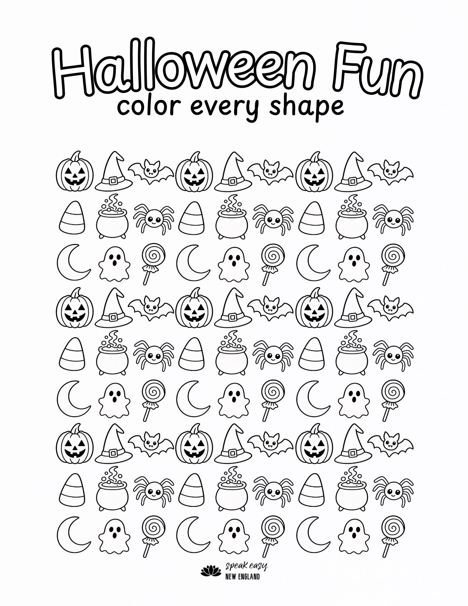 Halloween Fun Activity Packet
