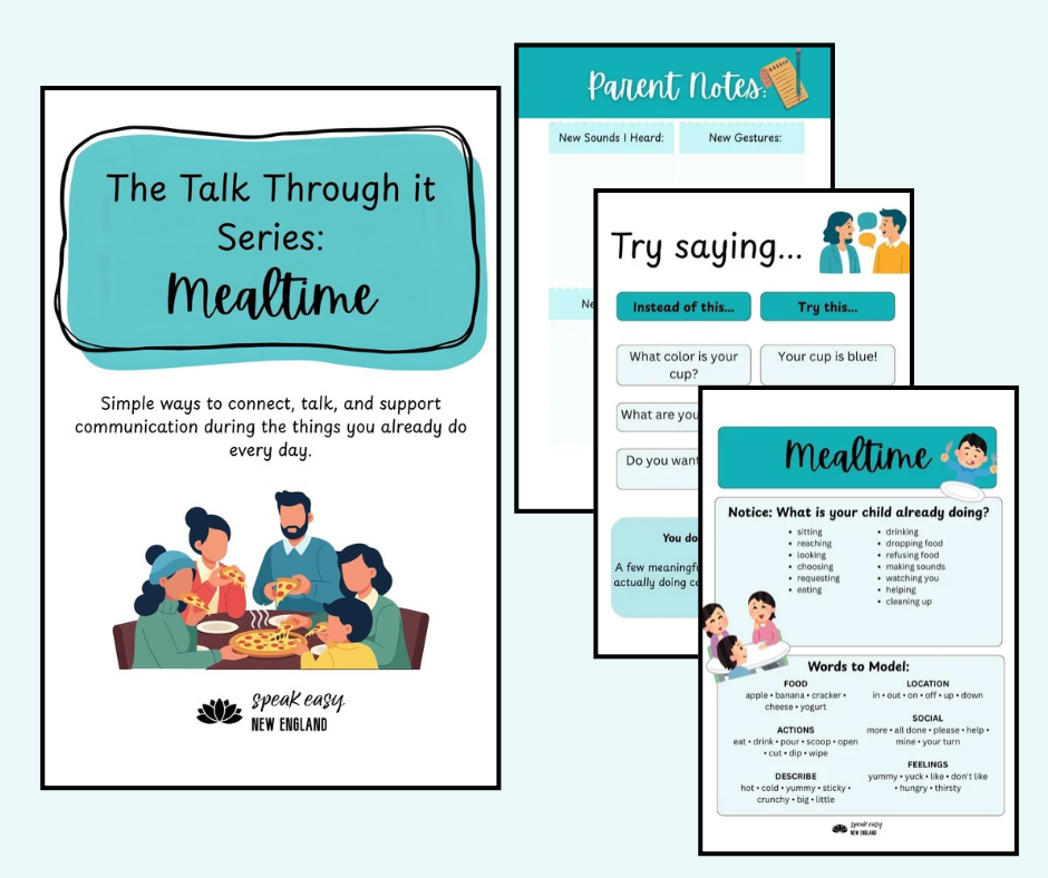 The Talk Through it Series: Mealtime