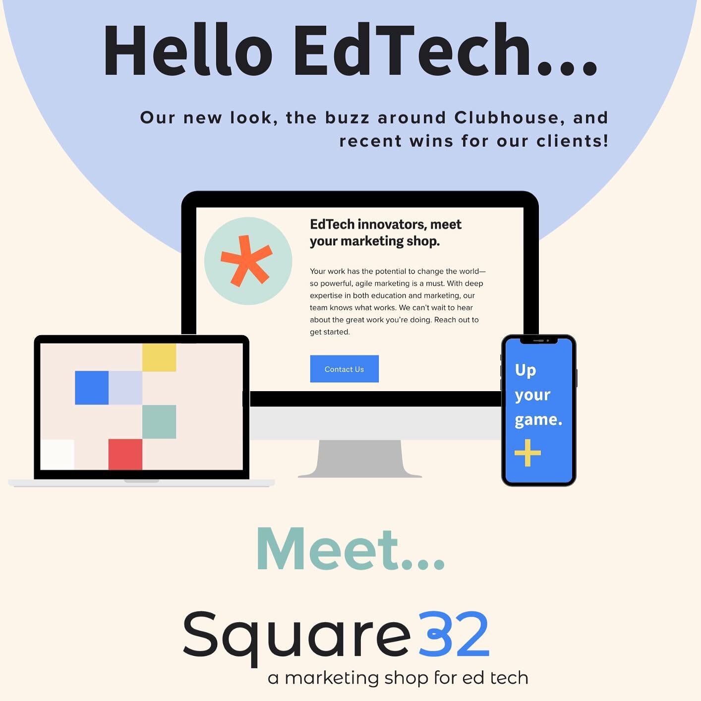 We are live!! Check out our new site, our new look, and our new approaches to agile marketing for #edtech!
#edtechchat #edtechstartup #edtechstartups #edmarket #edmarketing #edumarketing