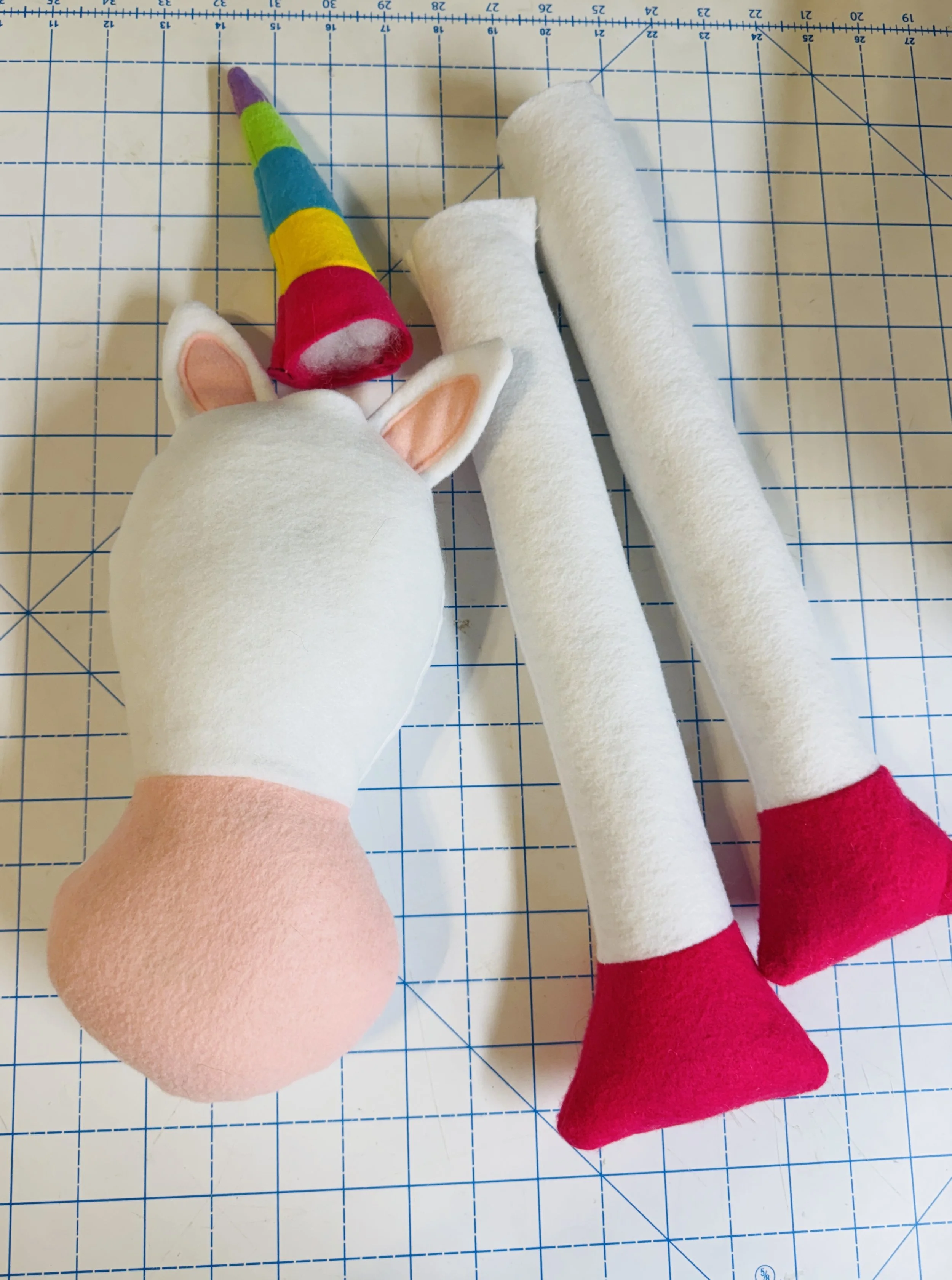 Rainbow Unicorn Pieces