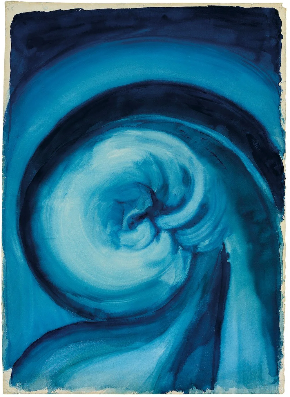 Georgia O’Keeffe, Blue I, 1916