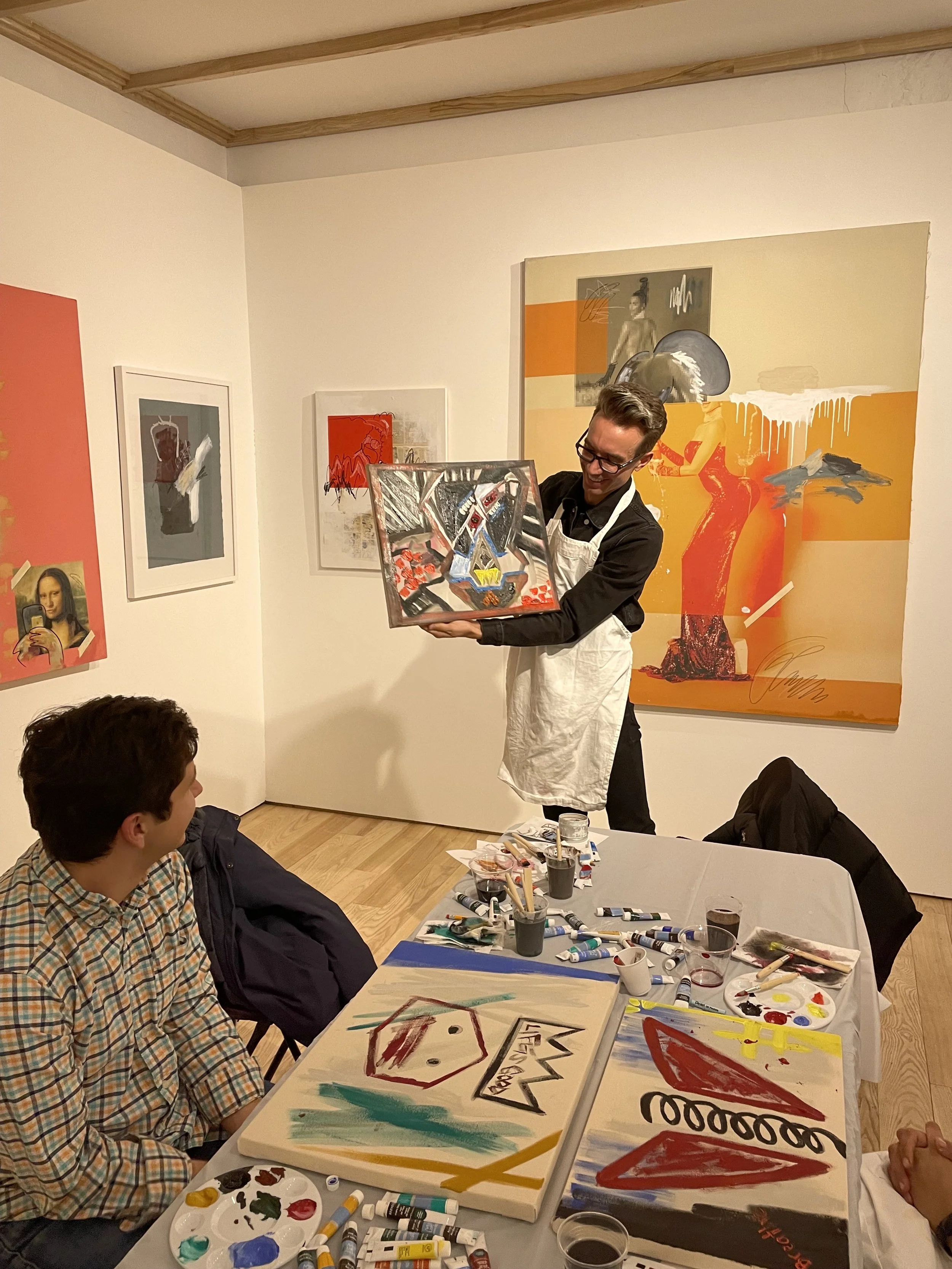 Basquiat Studio Session at ArtsClub