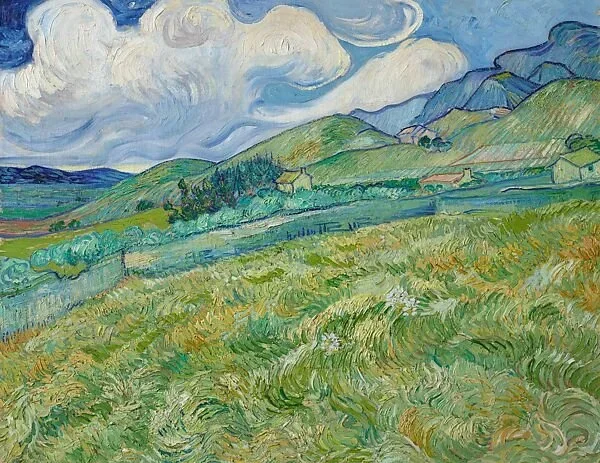 Vincent van Gogh, Landscape from Saint-Rémy, June 1889