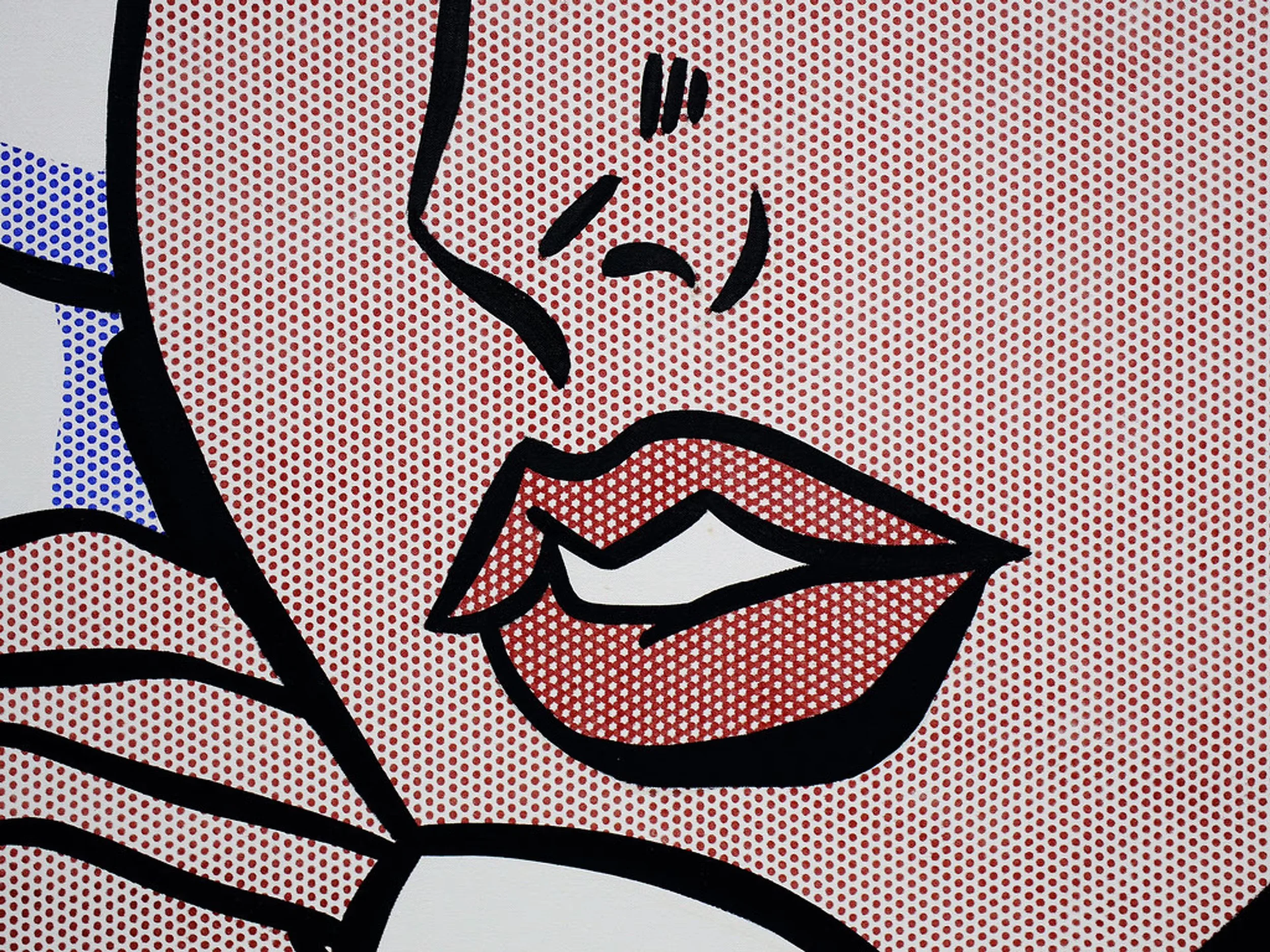 Roy Lichtenstein, Oh, Jeff... I Love You, Too... But... (detail) , 1964