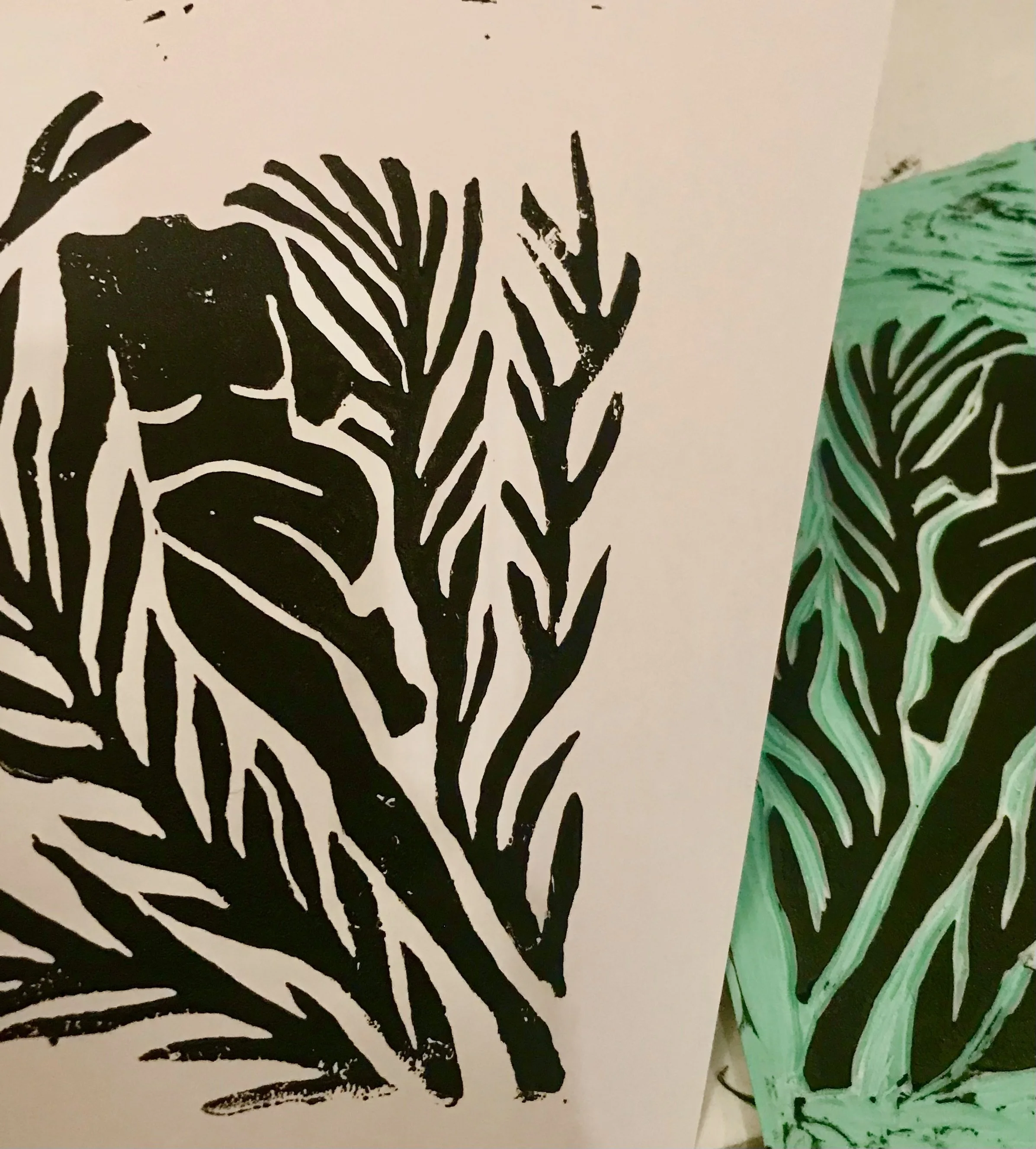 Medium &amp; Technique | Linocut Printing