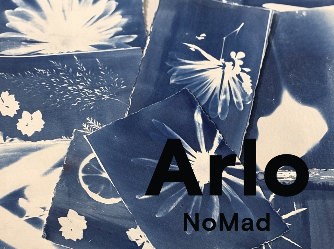 Arlo NoMad Medium &amp; Technique | Cyanotype