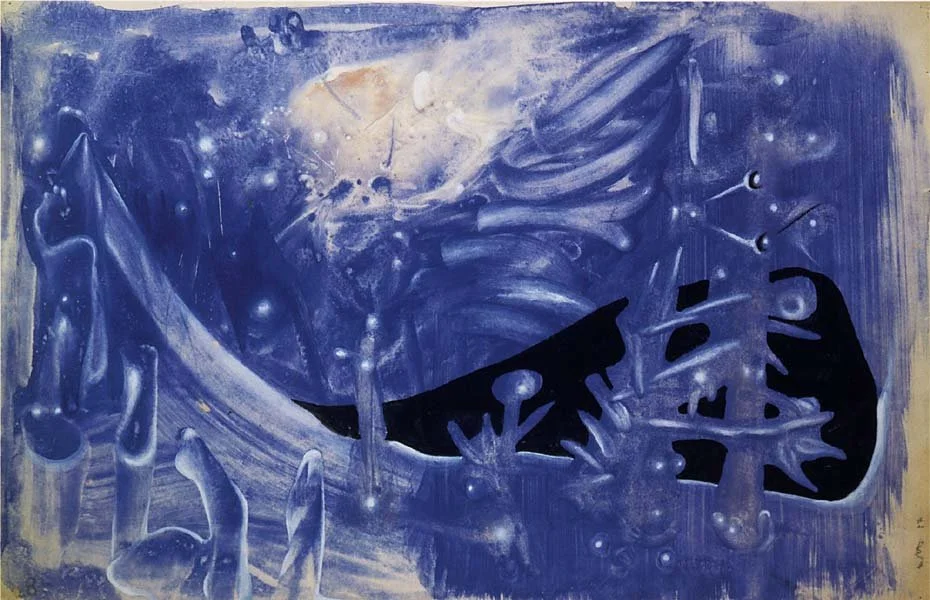 Roberto Matta, Blue Composition, 1937