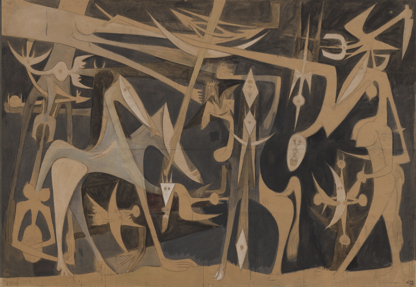 Wifredo Lam, Grande Composition, 1949
