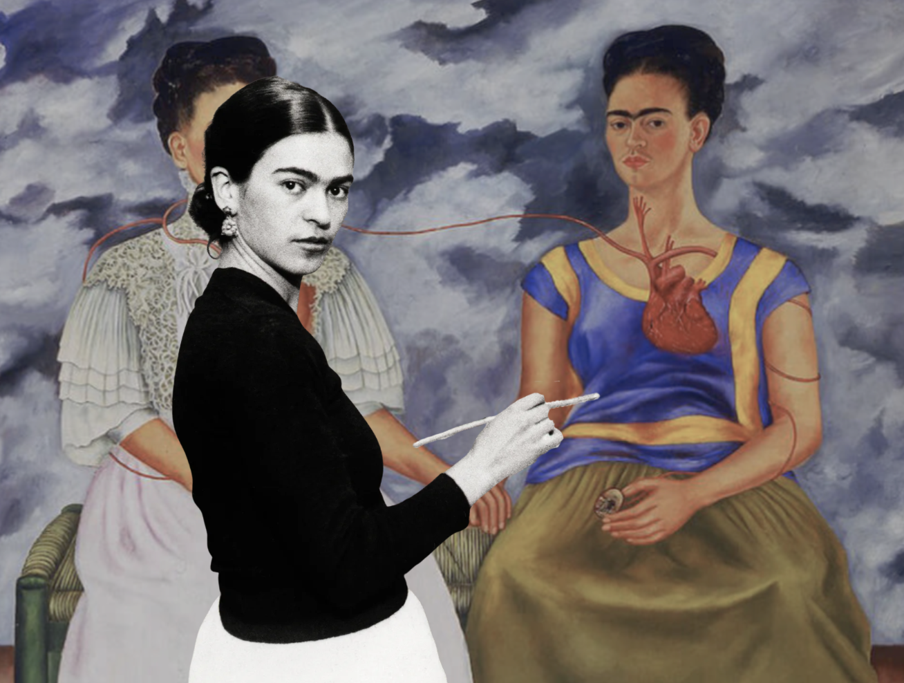 Paint like Frida Kahlo