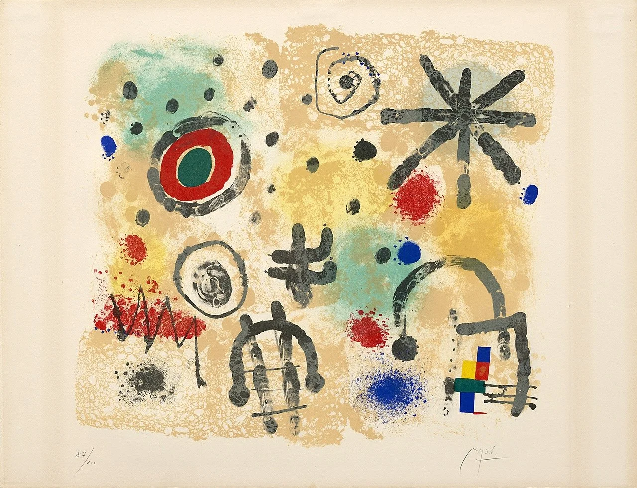 Miró, Signs and Meteors, 1958