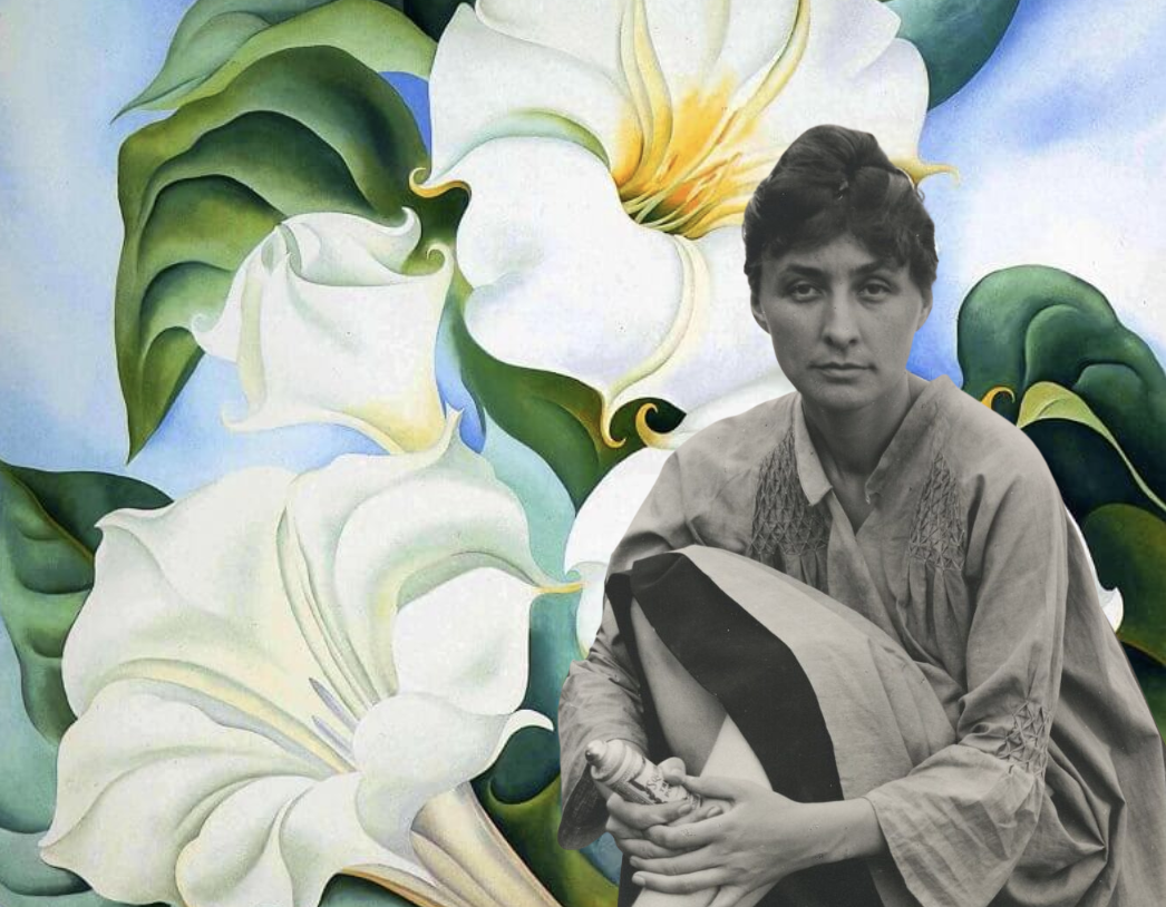 Paint Like Georgia O'Keeffe