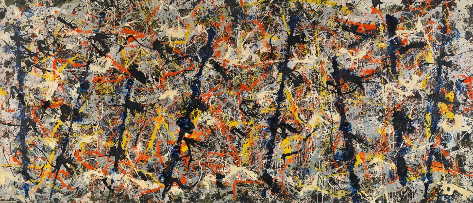 Pollock, Blue poles, 1952