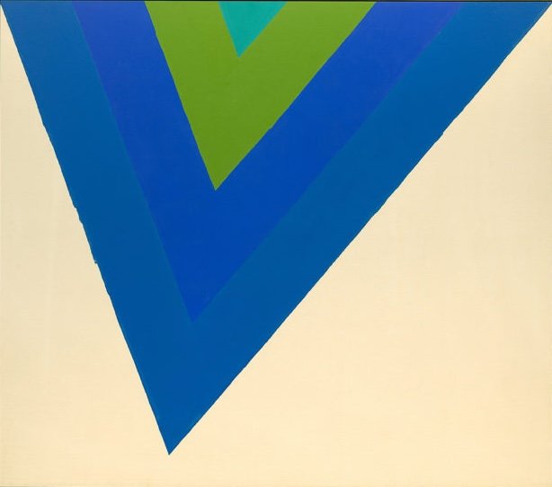 Kenneth Noland, Trans Shift, 1964
